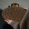 Sound Therapy Tool "Water-Fall Disk" 20 inch | Powerful Ocean Sound | Wooden Rain Drum | Long and Soft Relaxing Sound | 100% Handmade from Natural Wood | With a Soft Protecting Bag view 3