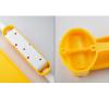 Bath Stools,Folding Seat Wall Mounted for Shower - Non-Slip Shower Stool for Bathroom,Fold up Shower Stool for Elderly Disabled Adults (Color : Yellow) view 3