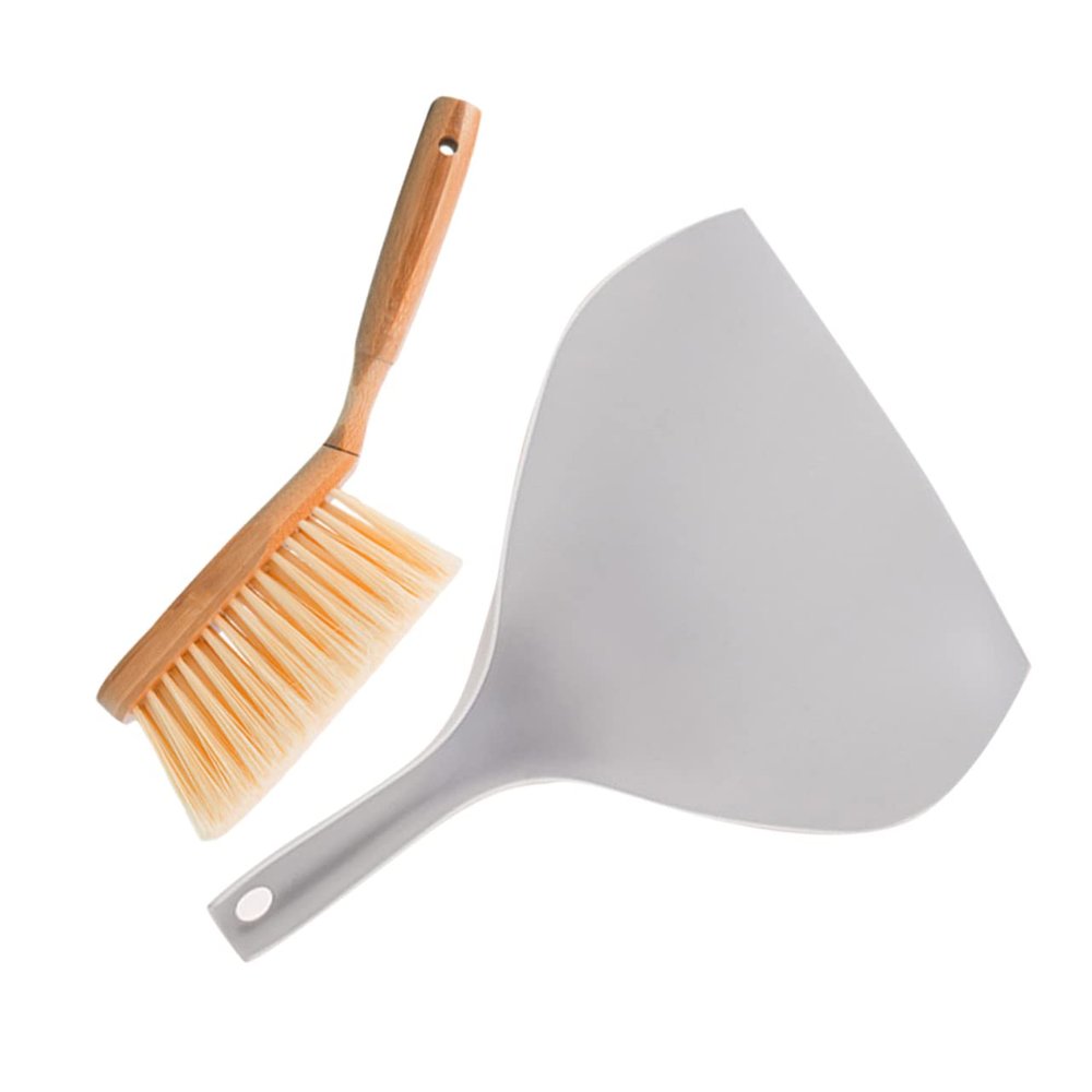 1 Set Desktop Cleaning Kit Broom Cleaning Mini Broom Handheld Dustpan Brush Small Dustpan Brush Small Desk Desktop Pan Pan and Set Table