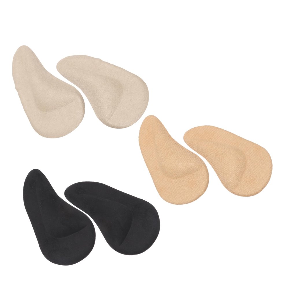 HEALEEP 3pairs Arch Support Insoles for and High Arches of Comfortable Shoe Pads for Running Walking and Hiking Shock Absorbing Design for and Enhanced Stride