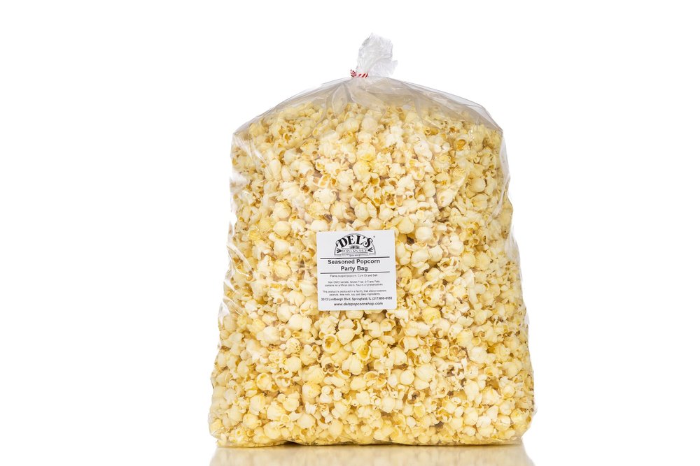 Bulk Salt & Butter Popcorn (Serves 19-24) Del's Popcorn Shop - est 1934
