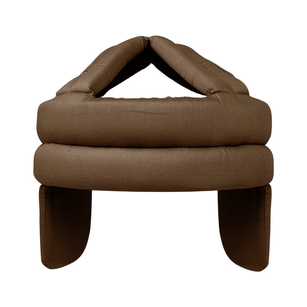 Elderly Anti-Fall Head Protection Cap Cotton Breathable Anti-Collision Helmet with Ear Protection Home Nursing Care Cap for Patient Old Man