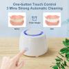 Raymall Ultrasonic Retainer Cleaner, Denture Sonic Retainer Cleaner Machine Appliance for Home Travel, Ultrasonic Cleaning Machine view 3