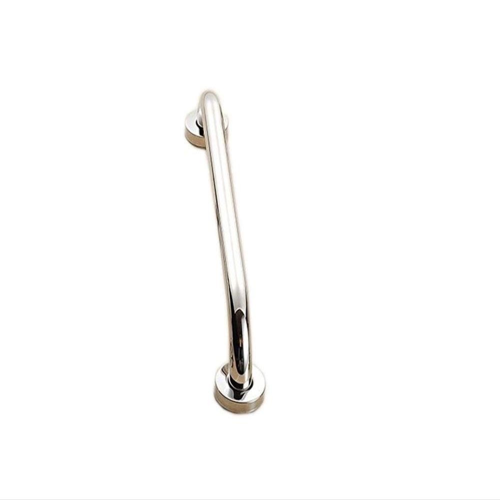 FairUo Bath Wall Attachment Handrails Grab Bar Rails Bathroom Grab Bars, round Armrests, Foldable Wall-Mounted Straight Hair Towel Rack, Sturdy Stainless Steel Shower Safety Handle for Bathtub, Toilet
