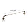 FairUo Bath Wall Attachment Handrails Grab Bar Rails Bathroom Grab Bars, round Armrests, Foldable Wall-Mounted Straight Hair Towel Rack, Sturdy Stainless Steel Shower Safety Handle for Bathtub, Toilet view 2