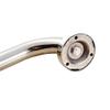 FairUo Bath Wall Attachment Handrails Grab Bar Rails Bathroom Grab Bars, round Armrests, Foldable Wall-Mounted Straight Hair Towel Rack, Sturdy Stainless Steel Shower Safety Handle for Bathtub, Toilet view 3