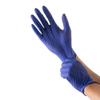 Restaurantware LOW DERMA Medium Nitrile Gloves 100 Disposable Hypoallergenic Gloves - FDA Compliant No Powder And No Latex Blue Non-Sterile Gloves Low Dermatitis Potential view 1