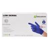 Restaurantware LOW DERMA Medium Nitrile Gloves 100 Disposable Hypoallergenic Gloves - FDA Compliant No Powder And No Latex Blue Non-Sterile Gloves Low Dermatitis Potential view 2