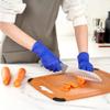 Restaurantware LOW DERMA Medium Nitrile Gloves 100 Disposable Hypoallergenic Gloves - FDA Compliant No Powder And No Latex Blue Non-Sterile Gloves Low Dermatitis Potential view 3