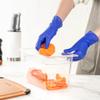 Restaurantware LOW DERMA Medium Nitrile Gloves 100 Disposable Hypoallergenic Gloves - FDA Compliant No Powder And No Latex Blue Non-Sterile Gloves Low Dermatitis Potential view 4
