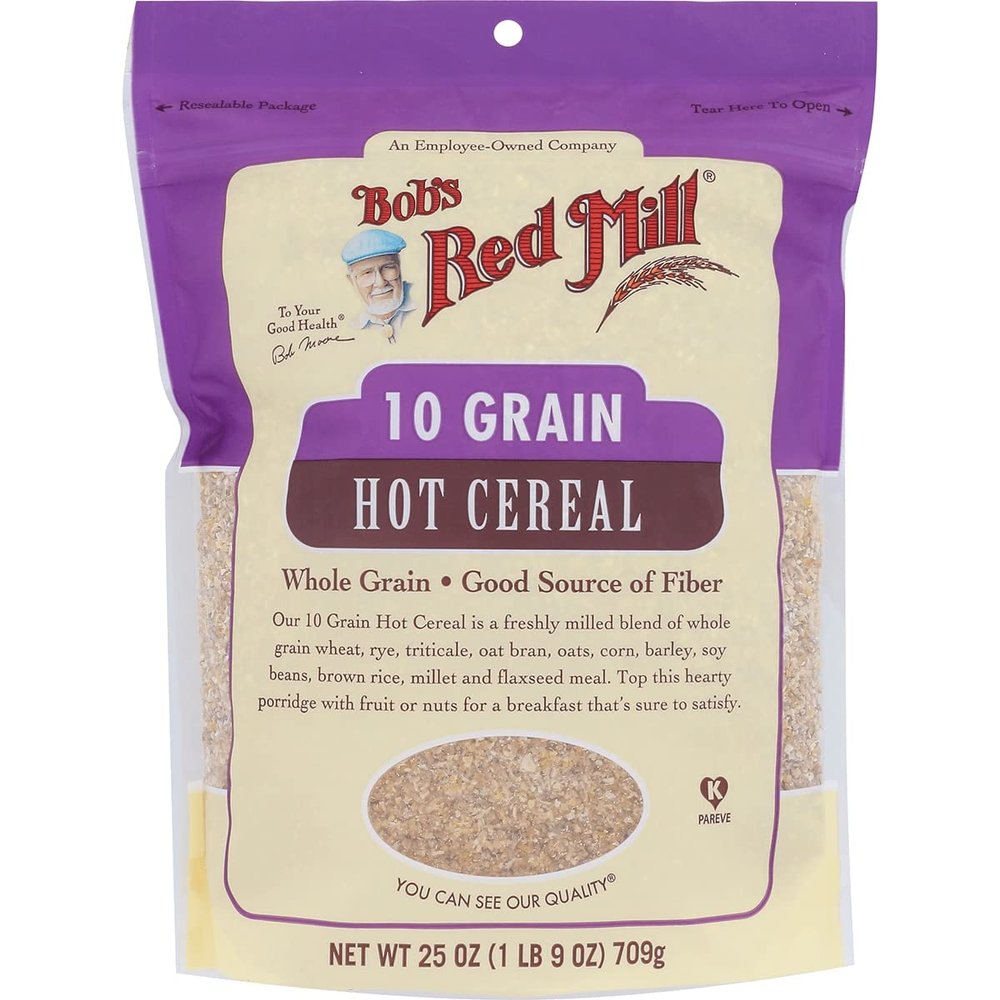 Bob's Red Mill 10 Grain Hot Cereal, 25 Oz (4 Packs)