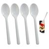 180 Ct Disposable Plastic Spoons Heavy Duty Cutlery Utensils Food Catering Party 180 Ct Party Spoons Disposable Plastic Cutlery Utensils Food Stands Catering Heavy Duty Appetizer Dessert Wedding view 3