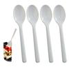 180 Ct Disposable Plastic Spoons Heavy Duty Cutlery Utensils Food Catering Party 180 Ct Party Spoons Disposable Plastic Cutlery Utensils Food Stands Catering Heavy Duty Appetizer Dessert Wedding view 4
