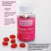 Beauty Bites Biotin Gummy Vitamins - Hair Skin Nails Supplement for Hair Growth and Healthy Skin* - Passion Fruit Flavored Gummies with 6000 mcg Biotin, Collagen, and Vitamins view 3