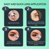 OptiWand Hard- Portable RPG Sclera Contact Lens Removal & Insertion Tool - Silicone Rubber Eye Lens Inserter & Remover Device with Suction Cup & Finger Grips - Safe & Easy to Use, Travel Size  2.3" view 2