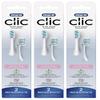 Oral-B Clic Toothbrush Sensitive Clean Replacement Brush Heads, White, 2 Count (Pack of 3) view 1