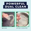 Fresh Knight Ultrasonic Retainer Cleaner, 45kHz Retainer Cleaner Machine for Denture Cleaner, Retainer Cleaner, Mouth Guard Cleaner, Night Guard Cleaner, Denture Cleaner with 200ML Dental Cleaning Pod view 4