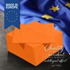 Sun Orange 3-Ply Disposable Lunch Napkins, 125 Count  Paper Cocktail & Party Napkins for Weddings, Birthdays, Bars & Events, EU Made view 4