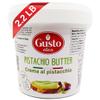 GUSTO ETNA Sicilian Pistachio Cream  35% Pistachios, Sweet Spreadable Butter, 2.2 lbs (1 kg) Rich & Nutty Pistachios Cream for Knafeh Dubai Pistachio Chocolate Bars, Product of Sicily, Italy view 1