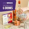 Easy Drinks Classic Cocktail Moscow Mule Mixer - Ready to Make Cocktail & Mocktail Sachets - Real Fruit and Natural Ingredients - Gluten-Free, Lactose-Free, Vegan - 7.80 Fl Oz (6x 1.30 fl oz) view 4