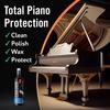 Samorillo Piano Shine Polish & Cleaner - Clean, Polish, Wax & Protect Glossy Pianos & Surfaces - Made in USA - 8 oz Cleaning Solution with Added UV Protectant & Anti-Static - Prevents Dust & Smudges view 2