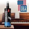 Samorillo Piano Shine Polish & Cleaner - Clean, Polish, Wax & Protect Glossy Pianos & Surfaces - Made in USA - 8 oz Cleaning Solution with Added UV Protectant & Anti-Static - Prevents Dust & Smudges view 4