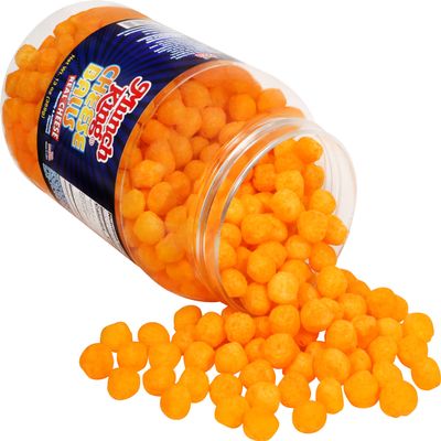 Munch King Snacks Cheese Balls 13 oz. Barrel