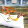 2023 Square Rhinestone Reading Glasses For Women Blue Light Blocking Computer Readers Glasses (yellow, 2.5, multiplier_x) view 4