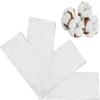4 Small Pcs Organic Cotton Flannel for Castor Oil Pack Wrap. Castor Oil Packs Uesd for Neck, Knee, Elbow, Hands, Eyes, Arm, Belly Button & Thigh, Reusable & Washable Castor Oil Compress view 1