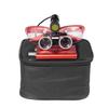 2.5X Binocular Magnifying Glass with 5W Head Magnifier Adjustable Spotlight Headlight Matte Frame (Red) view 2