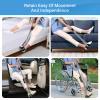 39 Inch Long Leg Lifter Strap with Padded Handgrips and Foot Loop,Rigid Leg Lifter for Hip&Knee Replacement Surgery Recovery,Mobility Aids Foot Lifter Easily Get in and Out of Bed,Car,Wheelchair view 2