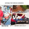 BDJSN KED Folding Tactical Extrication Device, Cervical Fixation Plate, Chest Back Splint with Carrying Bag, Firefighter Extrication Jacket for Immobilizing view 2
