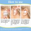 60PCS Baby Waterproof Ear Stickers, Disposable Ear Covers for Shower, Swimming, Water Sports Multifunctional, Cuttable Design, Excellent Polyethylene Material, Safe to Use view 3