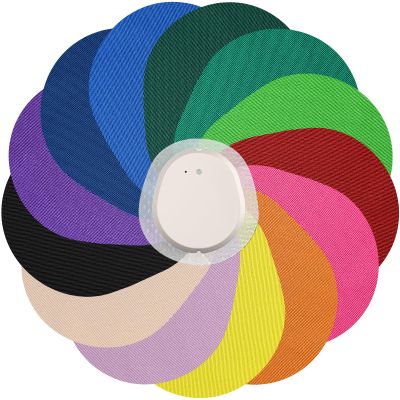Adhesive Patches for Dexcom G7-40 Pack Waterproof Adhesive Patches for G7,CGM Protector,Pre-Cut Adhesive Tape (Mix Color)