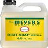 Mrs. MEYER'S CLEAN DAY Liquid Dish Soap Refill, Honeysuckle 48 Fl Oz (Pack of 4) view 2
