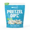 No Sugar Pretzel Sticks, Vanilla Yogurt Covered Diet Pretzel Crisps, Sweet, Salty, Crunchy Perfection, Snack and Share, 0g Sugar, 4g Fibre -1 Pack (200g) view 1