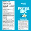 No Sugar Pretzel Sticks, Vanilla Yogurt Covered Diet Pretzel Crisps, Sweet, Salty, Crunchy Perfection, Snack and Share, 0g Sugar, 4g Fibre -1 Pack (200g) view 2