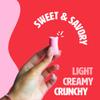 No Sugar Pretzel Sticks, Strawberry Yogurt Covered Diet Pretzel Crisps, Sweet, Salty, Crunchy Perfection, Snack and Share, 0g Sugar, 4g Fibre -1 Pack (200g) view 4