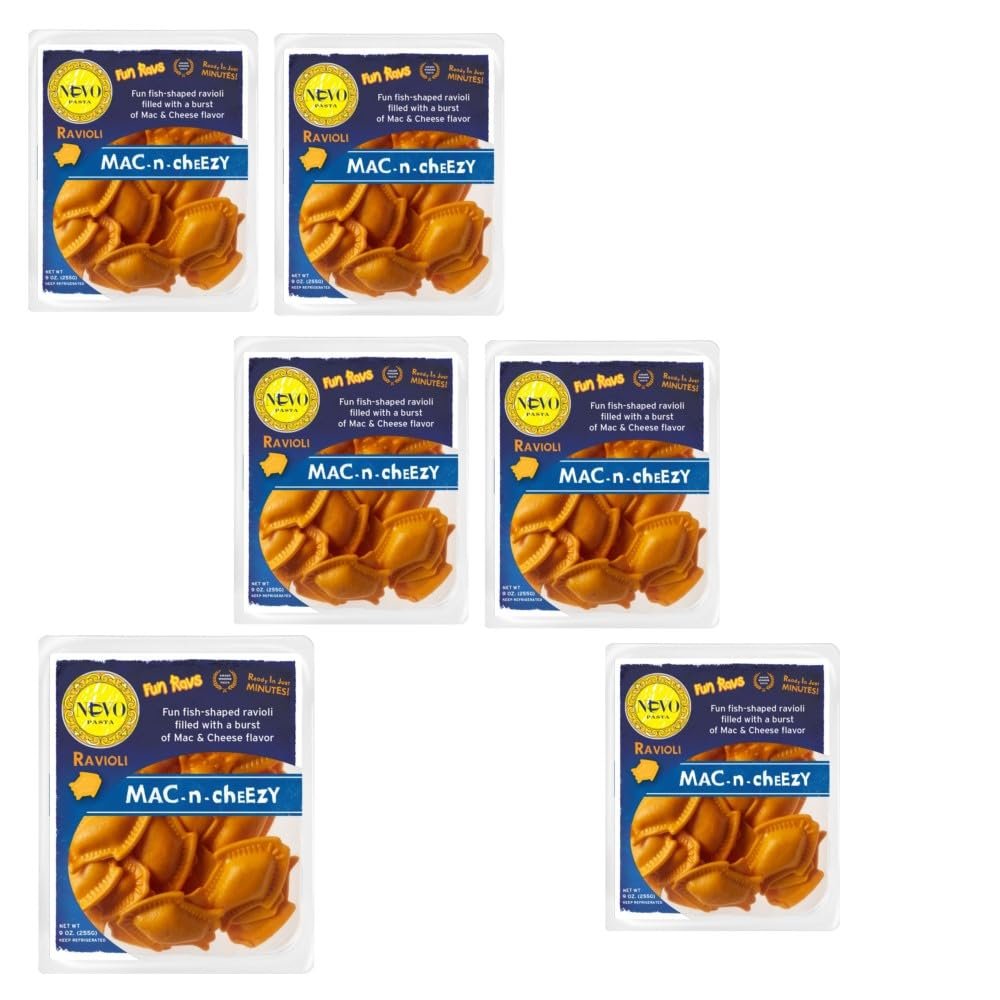Nuovo Mac n Cheezy Fun Ravs (Case of 6)