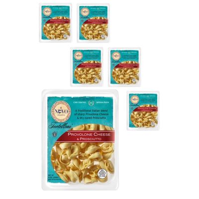 Nuovo Provolone & Prosciutto Tortelloni (Case of 6)