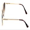 V.W.E. Metal Tear Drop Outdoor Reading Sunglasses - Spring Hinge Square - Tinted Readers Glasses (Brown, 2.00, multiplier_x) view 2