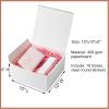 Mcfleet Gift Boxes with Lids 10x10x5 Inches 10 Pack Bridesmaid Proposal White Cardboard Gift Box for Presents, Christmas, Wedding, Graduation, Holiday, Birthday Craft Present Packaging view 2