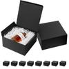Mcfleet Black Gift Boxes with Lids 10x10x5 Inches 10 Pack Groomsmen Proposal Cardboard Gift Box for Presents, Christmas, Wedding, Graduation, Holiday, Birthday Craft Present Packaging view 1
