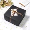 Mcfleet Black Gift Boxes with Lids 10x10x5 Inches 10 Pack Groomsmen Proposal Cardboard Gift Box for Presents, Christmas, Wedding, Graduation, Holiday, Birthday Craft Present Packaging view 4