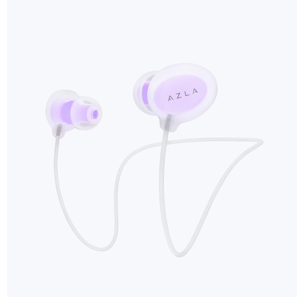 AZLA POM 10S - Ear Plugs for Sleeping Noise Cancelling - Silicone Earplugs for Sleep, Snoring, and Noise Reduction - Best Earplugs to Drown Out Snoring - Ear Plugs for Snoring Blocking
