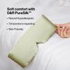 Dore & Rose Deep Sleep Mask Light Blocking, 23 Momme Mulberry Silk Eye Mask, Ultra Soft, Adjustable - Travel Sleeping Mask for Men & Women - Olive view 3