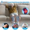 Atsuwell Microwave Heating Pad for Knees, Microwavable Heated Knee Wrap for Elbow, Cramps, Muscle, Joint, Knee Heating Pad Microwavable Warm Compression, 2 Packs view 2