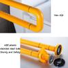 FairUo Bathroom Grab Bar, Wall-Mounted Straight Hair Towel Rack, Sturdy Stainless Steel Shower Safety Handle for Bathtub, Toilet, Bathroom, Kitchen view 3