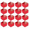 20 Pcs Box Chinese Wedding Boxes Wedding Decoration White Rabbit Candy Hibachi Hand Decor Favour Chinoiserie Cookie Items Favor Red Happy Candy Paper Bride Fruit Box view 1