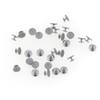 100Pcs Metal Lingual Button (100Pcs Lingual Button-M) view 3